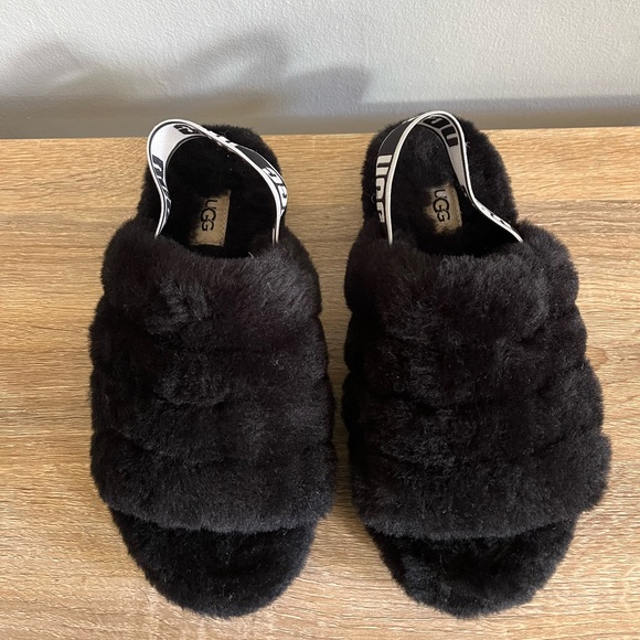 UGG Fluff Yeah Slide Sandal Slippers - 6 - Picture 6 of 13